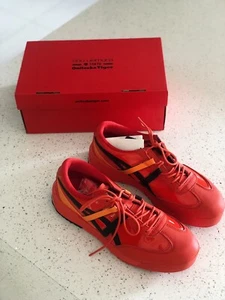 Onitsuka Tiger Delegation Ex Sneakers, Fiery Red / Black - Size EU 43.5, AU 10.5 - Picture 1 of 7