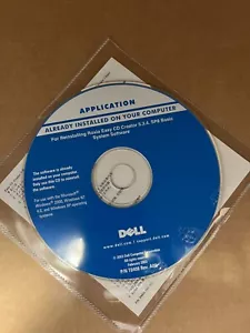 Dell Reinstalling Roxio Easy CD Creator 5.3.4 SP8 Basic System Software - Picture 1 of 2