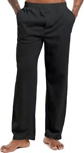 Men's Pajama Pant, Soft Mens Lounge Pants Sleep Bottoms with Pockets Drawstring - Picture 1 of 43