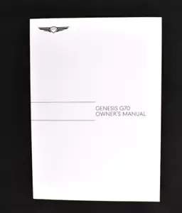 OEM 2023 Hyundai Genesis G70 Owner's Manual Book Owners Information Booklet - Picture 1 of 1