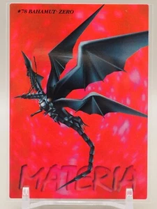 Bahamut Zero Final Fantasy 7 VII Trading Card Carddass Masters 78 Japan ZB177 - Picture 1 of 6