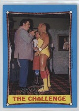 1987 O-Pee-Chee WWF Andre the Giant Roddy Piper Hulk Hogan The Challenge ( ) #58