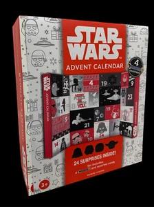 Star Wars Advent Calendar 24 surprises + 4 Mashems collectibles + assorted candy - Picture 1 of 3
