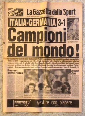 Campioni del mondo 1982 - Gazzetta dello Sport completa perfettissima - Immagine 1 di 4