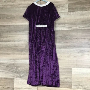 Girls vintage dress 10-12 velvet - Picture 1 of 4