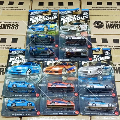 Hot Wheels Fast & Furious Theme Assorted Graphic Remix Mix Set of 10 - Image 1 of 4