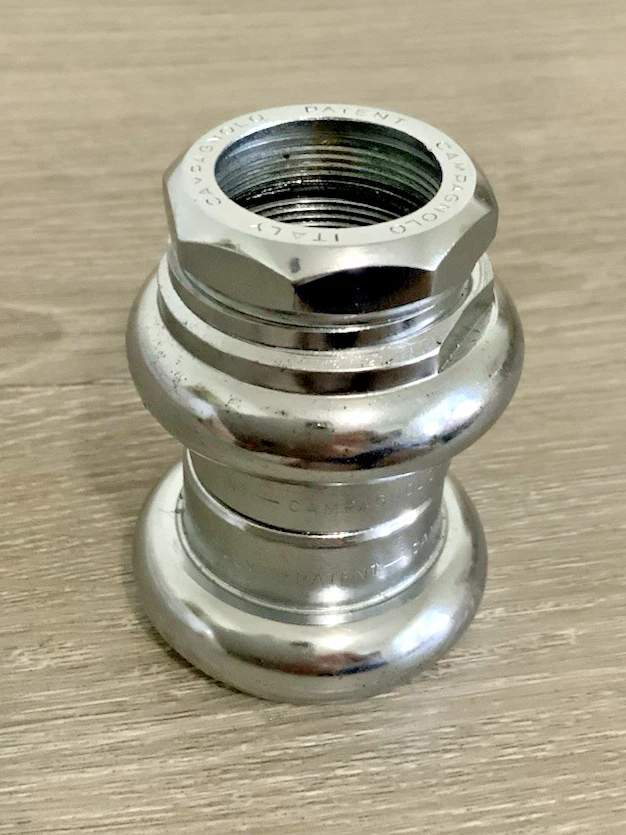 AURICULARES CAMPAGNOLO ROSCADO FRANCÉS 26,4 MM CARRERA ACERO 164 GRAMOS Foto 1 de 4