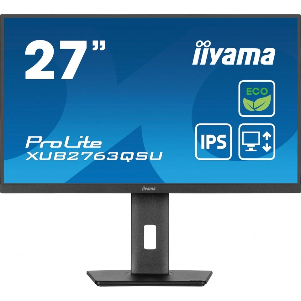 iiyama ProLite XUB2763QSU-B1 Schwarz 27 Zoll QHD IPS 100 Hz 2 ms #29938844
