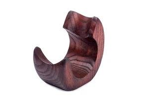 - Wooden Pipe Stand -SNAIL - For 1 Tobacco Pipe, Handmade from Solid Wood - Picture 1 of 7