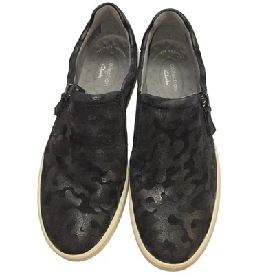 Zapatilla deportiva Clark's 7.5 Layton Step negra para mujer 7 1/2 Foto 1 de 4