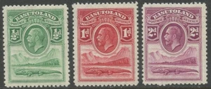 BASUTOLAND Sc#1-3 1933 Crocodile KGV Definitives Short Set OG Mint Hinged - Picture 1 of 2