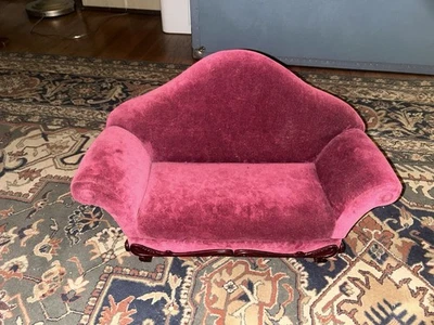 Кукла American Girl Rebecca Rubin красная бордовая диван-сетти снятая с производства - Изображение 1 из 2