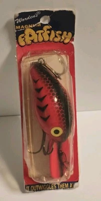 Worden's Magnum Fatfish Fishing Lure NOS - 1 oz. - 4118 FRBH BX6 - Image 1 of 4