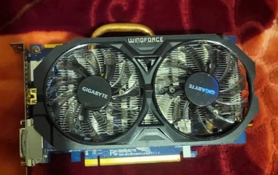 GIGABYTE NVIDIA GeForce GTX750Ti 2GB GDDR5 Graphics Card Video Card DVI HDMI - Image 1 of 3