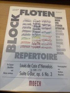 Block Flöten Repertoire Edition Moeck 2514 #44 - Bild 1 von 7