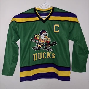 Dean Portman #21 Mighty Ducks Embroidered Hockey Jersey Men’s Size S - Picture 1 of 6