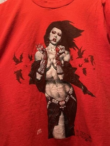 DAME LUCIFER Joseph Linsner 1993 T-shirt XL - Picture 1 of 3