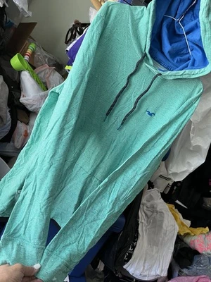 SUDADERA HOLLISTER SUAVE ALGODÓN CÓMODA ACOGEDORA CON CAPUCHA M/L Foto 1 de 4