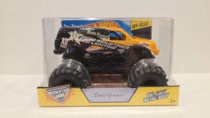 ๐ฅ Hot Wheels Monster Jam Bad Habit metallo pressofuso 1:24 nuovo con scatola 2014๐ฅ grande - Foto 1 di 6