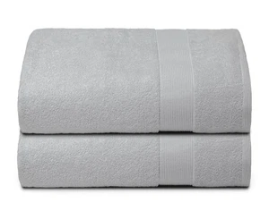 Premium Baumwolle Übergröße 2er Pack Badelaken 35x70-100% Reine Baumwolle - Ideal für... - Bild 1 von 7