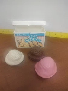 Fisher Price Spielspaß mit Essen Eisbox 1989 Div. Of Quaker Oats Co.  - Bild 1 von 8