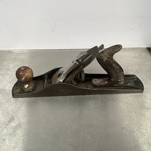 Stanley Bailey No.5 Jack Plane joiner's tool Beech handles Used - Picture 1 of 10