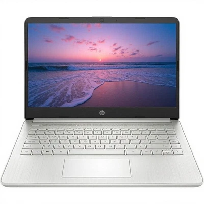 HP 14" Laptop computer UpTo 2.60 GHz Intel Celeron N4120 UpTo 16GB RAM 384GB UFS - Image 1 of 4