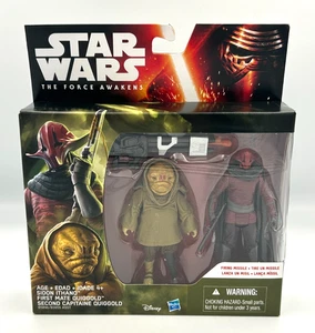 Star Wars Das Erwachen der Macht Sidon Ithano & First Mate Quiggold Figuren Set Neu in Verpackung - Bild 1 von 6