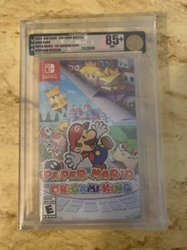 Paper Mario: The Origami King [Nintendo Switch] VGA 85+ NM+ NOT WATA 1st Print