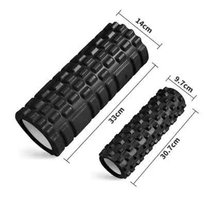 Yoga Column Foam Axis Massage Roller Muscle Back Muscle Massage The Grid Back - Picture 1 of 37