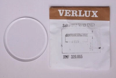 VERLUX Seiko 320W19GN 00 Vetro Crystal Glass Uhrenglas Verre per 7009-8080 7009-8083