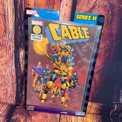 Cómic Toy Biz Marvel Legends Serie 6 Cable #73 con Pared de Coleccionista SOLO Foto 1 de 4