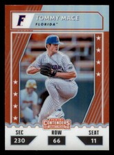 2021 Elite Extra Edition Optic College Tickets Holo #29 Tommy Mace