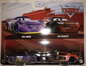 2022 DISNEY PIXAR CARS 3 DIECAST WILL RUSCH & TIM TREADLESS NEXT-GEN RACERS NEU - Bild 1 von 1