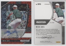 2020 Panini Prizm Draft Picks Red Donut Circle /99 Mick Abel #PDP15 Auto