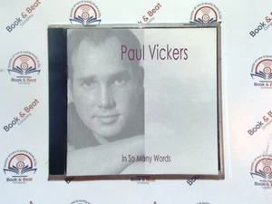Paul Vickers - In So Many Words CD Mint - Picture 1 of 2
