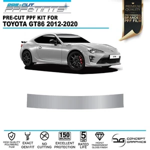 Boot Entrance Protector PPF Paint Protection Film Kit For Toyota GT86 BRZ - Picture 1 of 2