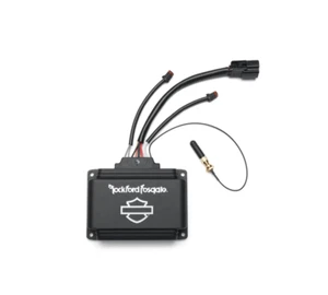 Amplificador de audio genuino Harley-Davidson alimentado por Rockford Fosgate 76001074 - Imagen 1 de 5