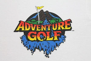 M/L * dünnes Vintage 80er ADVENTURE GOLF Putt Putt SCREEN STARS T-Shirt * Medium Large - Bild 1 von 3