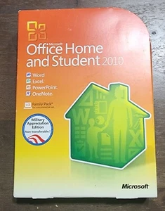 Microsoft Office Home and Student 2010 Software for Windows - Picture 1 of 4