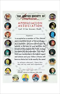 THE JUSTICE SOCIETY OF AMERICA WERTSCHÄTZUNGSVEREINIGUNG - NACHDRUCK - Bild 1 von 1