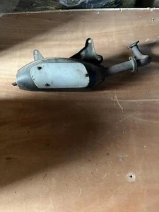 Italjet V 50 Velocifero Auspuff Endschalldämpfer Exhaust Krümmer Mopsfrikadelle - Bild 1 von 5