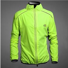 Men's Cycling Running Jacket Waterproof Bicycling Windbreaker Packable Raincoat