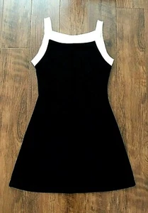 Slim Little Black Mini with Cream Top Borders - Picture 1 of 5