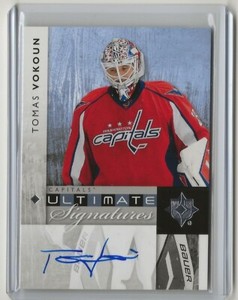2011 2011-12 Ultimate Collection Ultimate Signature #USTV Tomas Vokoun Capitals