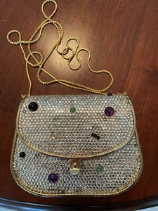 Cartera de noche de cristal Judith Lieber con cabajones - Imagen 1 de 10