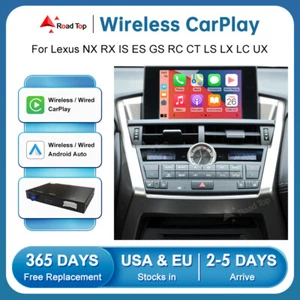 Wireless CarPlay Retrofit Unit For Lexus NX ES UX IS RX GS RC LS LX LC 2014-2020 - Picture 1 of 13
