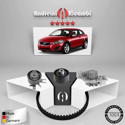 KIT DISTRIBUZIONE + POMPA ACQUA VOLVO C30 2.0 D 100KW 136CV 2007 -> - Immagine 1 di 2