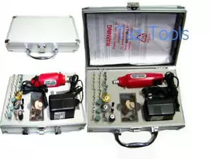 60 piezas Kit de herramientas giratorias Hobby Taladro de corte artesanal Moler vidrio Joyería Pulido Lijado - Imagen 1 de 3