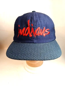 Cleveland Indians Ball Cap/Hat The Game Made In Taiwan R.O.C. - Imagen 1 de 14